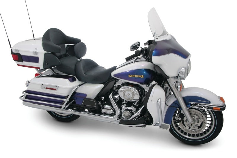 Mustang 08-21 Harley Electra Glide Std, Rd Glide ,Rd King, Str Glide Std Touring Solo Seat - Black Mustang Motorcycle