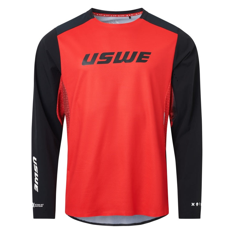 USWE Lera Off-Road Jersey Adult Flame Red - Small USWE