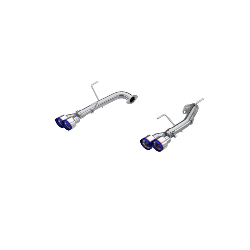 MBRP 2022 Subaru WRX 2.5in Dual Split Rear Exit w/ Quad BE Tips - T304-Axle Back-MBRP-882963131461-