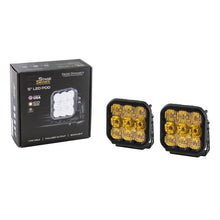 Load image into Gallery viewer, Diode Dynamics SS5 LED Pod Sport - Yellow Combo (Pair)-Light Accessories and Wiring-Diode Dynamics-691025934922-