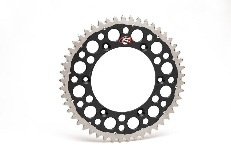 Renthal 96-17 Honda CRF 230F/ CR250R/ CRF450R Rear Twinring - Black 520-50P Teeth - Black Ops Auto Works