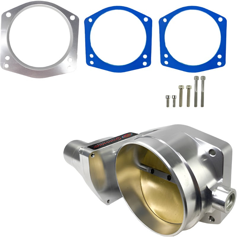Granatelli 08-23 GM LS3/LSA/LSX Drive-By-Wire 108mm Throttle Body- Natural Granatelli Motor Sports