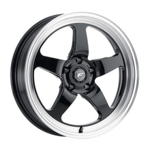 Load image into Gallery viewer, Forgestar D5 Drag 18x5.0 / 5x114.3 BP / ET-23 / 2.125in BS Gloss Black Wheel-Wheels - Cast-Forgestar