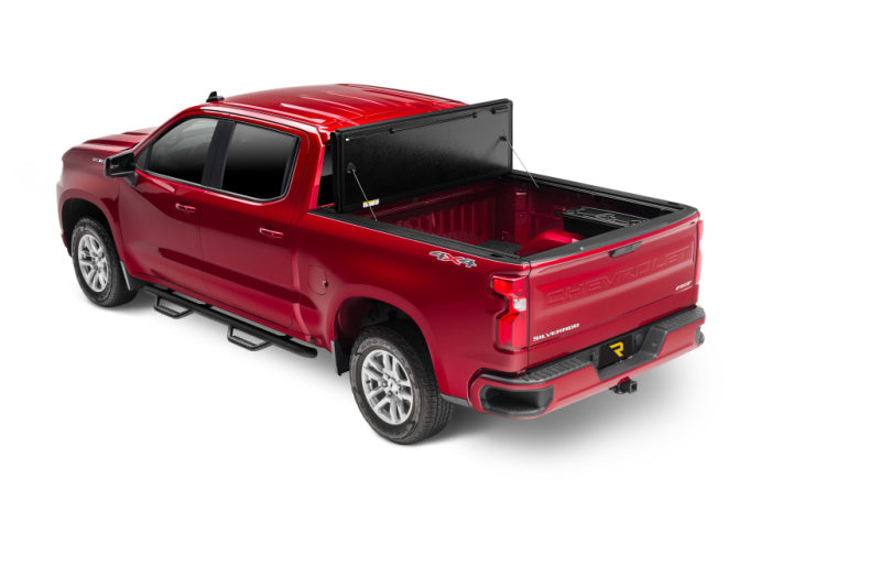 UnderCover 19-20 Chevy Silverado 1500HD 6.5ft (w/ or w/o MPT) Armor Flex Bed Cover - Black Textured-Bed Covers - Folding-Undercover