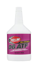 Load image into Gallery viewer, Red Line D6 ATF - Quart Red Line