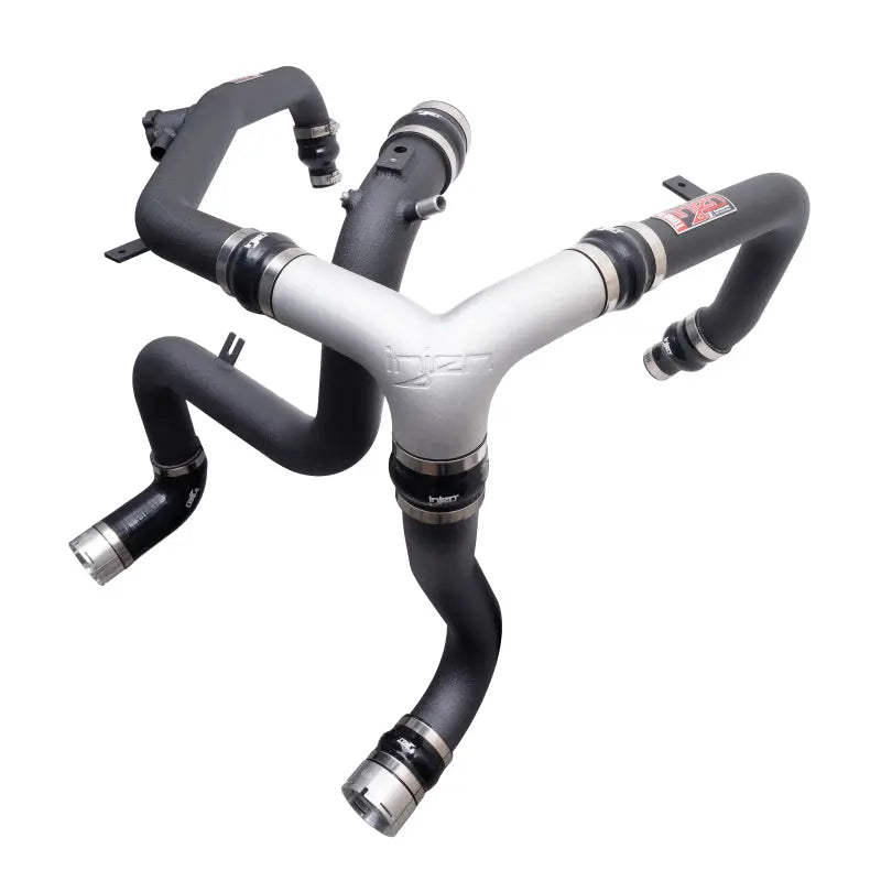 Injen 21-23 Ford Bronco 2.7L V6 (TT) EcoBoost SES Intercooler Pipes - Wrinkle Black Injen