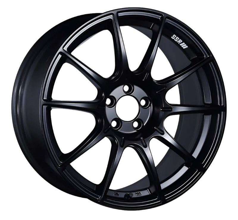 SSR GTX01 17x9 5x114.3 38mm Offset Flat Black Wheel SSR