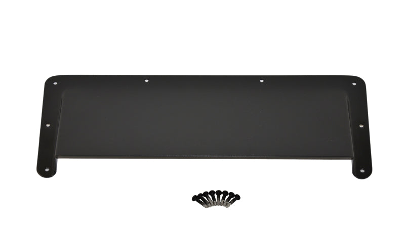 Kentrol 78-95 Jeep CJ/Wrangler YJ Hood Vent Air Scoop - Powdercoat Black - Black Ops Auto Works