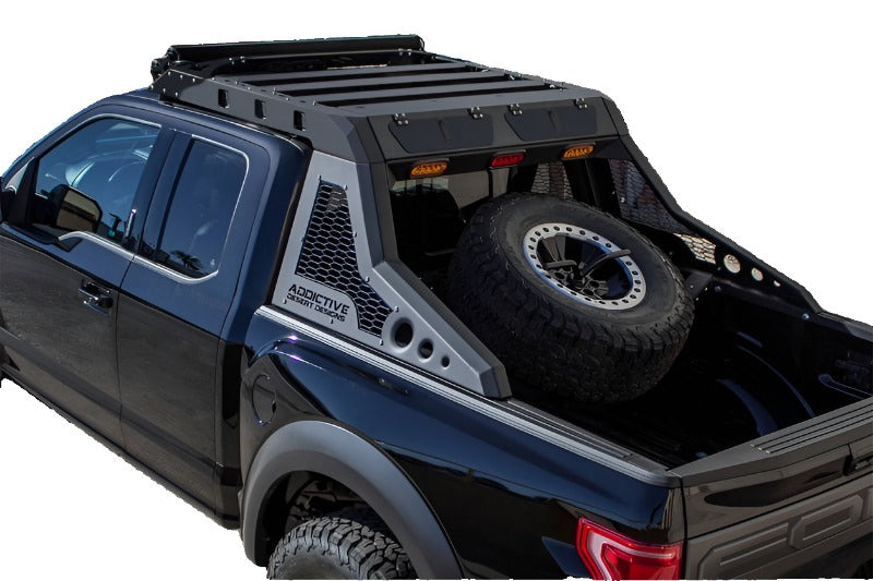 Addictive Desert Designs 17-18 Ford F-150 Raptor HoneyBadger Chase Rack Addictive Desert Designs