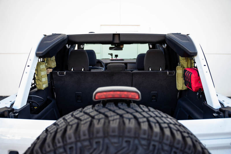 DV8 21-23 Ford Bronco Rear Window Molle Panels DV8 Offroad