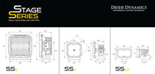 Load image into Gallery viewer, Diode Dynamics 17-22 Ford Super Duty Stage Series Backlit Ditch Light Kit Diode Dynamics