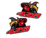 426 Demon Pack Fender Badge