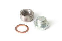 Load image into Gallery viewer, Haltech O2 Sensor Weld-On Bung w/Copper Washer &amp; Blanking Plug M18 x1.5 Haltech