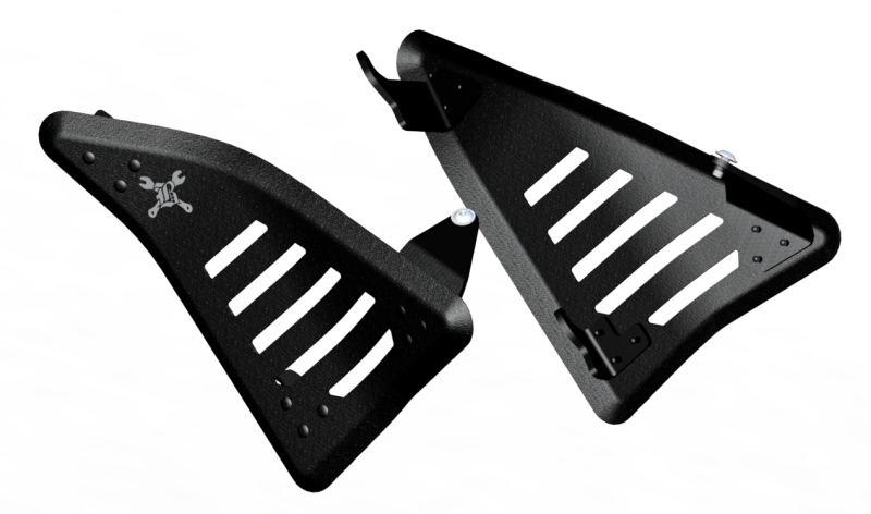 Burly Brand 21-22 Rebel 1100 Slash Cut Side Panel Covers Burly Brand