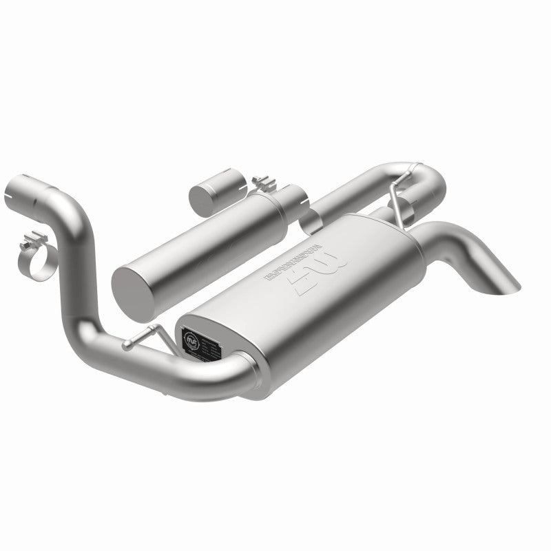 MagnaFlow 18-23 Jeep Wrangler JL 2.0L/3.6L Overland Series Axle-Back Exhaust-Axle Back-Magnaflow