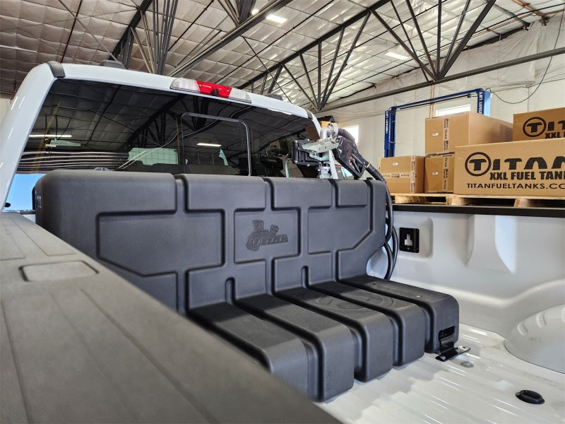 Titan Fuel Tanks Universal 90 Gallon L-Shaped Heavy Duty Transfer Tank (Non Nissan Cargo Box/RamBox) Titan Fuel Tanks