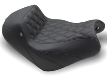Load image into Gallery viewer, Mustang 15-23 Kawasaki Vulcan S Solo Seat Diamond Stitch - Black Mustang Motorcycle