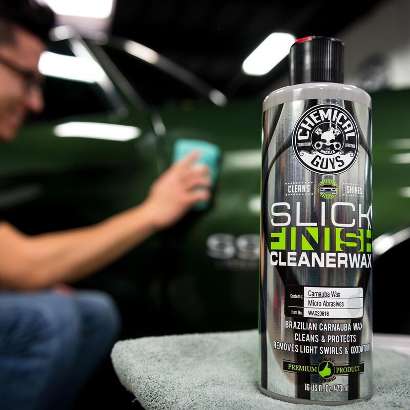 Chemical Guys Slick Finish Cleaner Wax - 16oz Chemical Guys