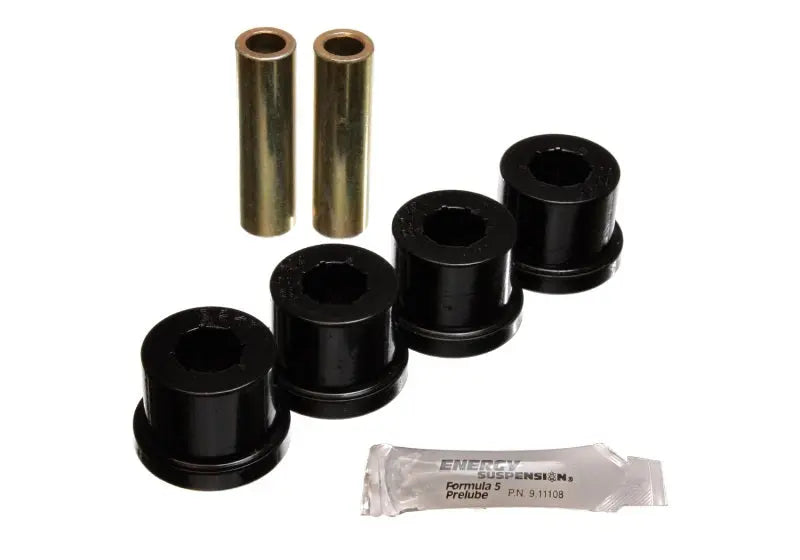 Energy Suspension 86-91 Mazda RX7 Black Rear Control Arm Bushing Set Energy Suspension