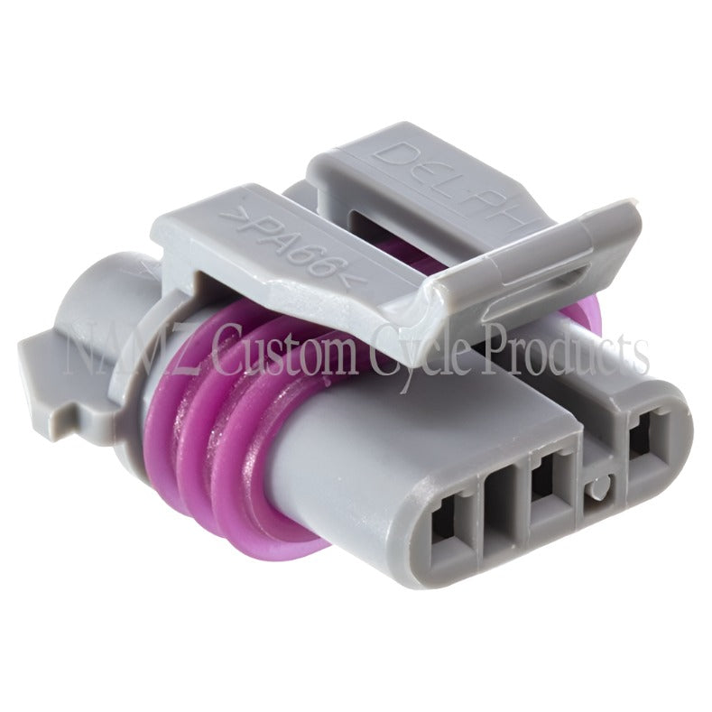 NAMZ 1998+ V-Twin OEM MAP Sensor Connector w/Terminals & Secondary Lock (HD 72230-98)-Wiring Connectors-NAMZ