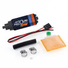 Load image into Gallery viewer, Deatschwerks DW420 Series 420lph In-Tank Fuel Pump w/ Universal Install Kit-Fuel Pumps-DeatschWerks-00887753542427-