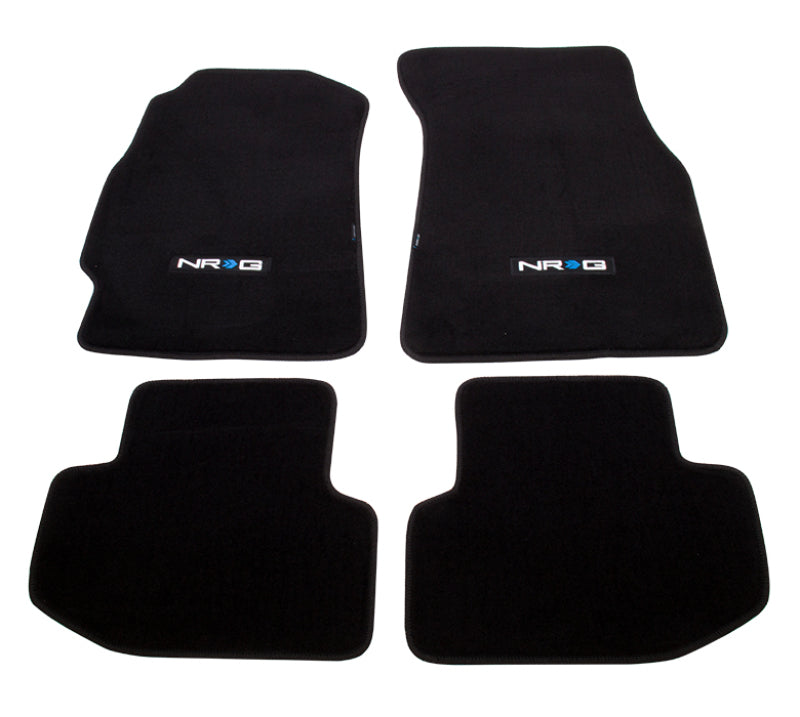 NRG Floor Mats - 94-01 Acura Integra (NRG Logo) - 4pc. NRG