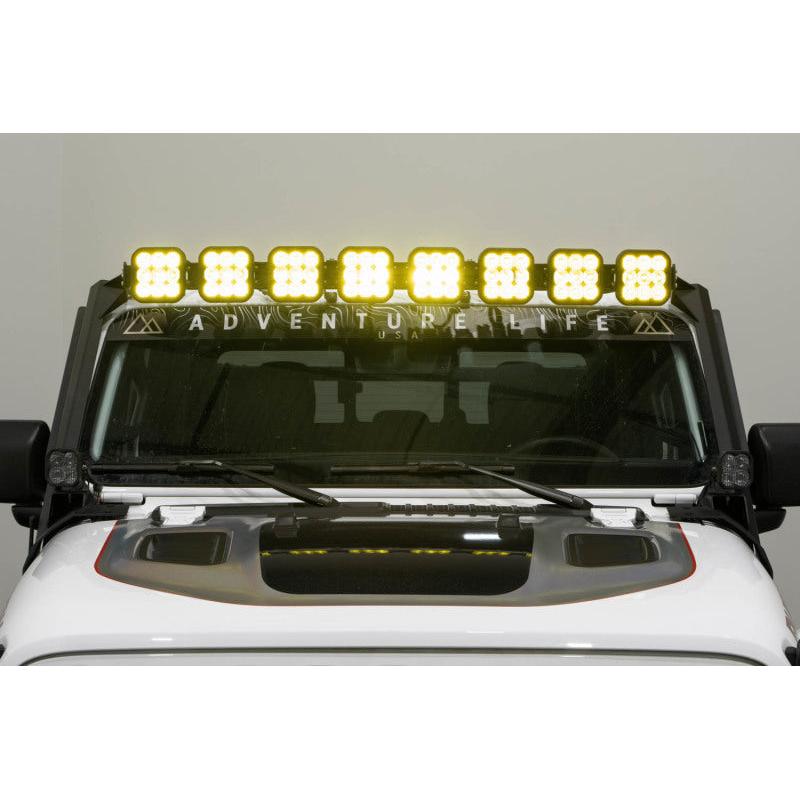 Diode Dynamics Jeep JL SS5 Sport CrossLink Windshield - White Combo Lightbar Kit-Light Bars & Cubes-Diode Dynamics-195995125965-
