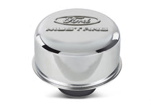 Load image into Gallery viewer, Ford Racing Chrome Breather Cap w/ Ford Mustang Logo Ford Racing