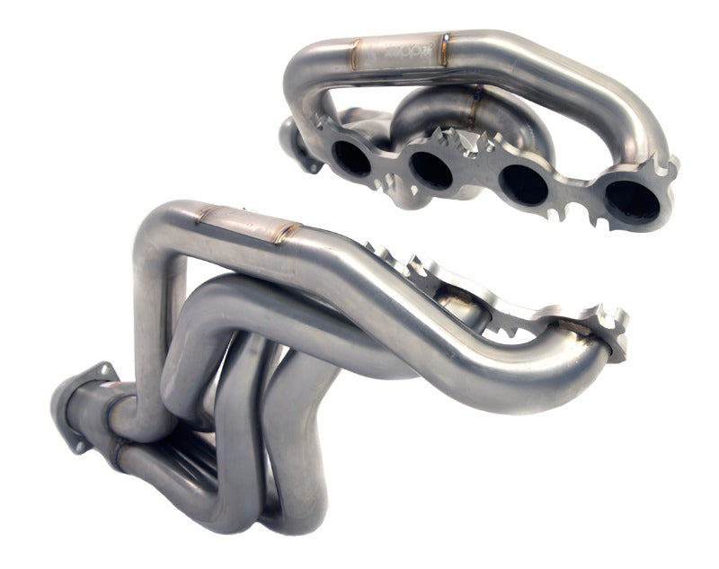 Kooks 2020+ Mustang GT500 5.2L 2in x 3in SS Headers w/GREEN Catted Connection Pipe-Headers & Manifolds-Kooks Headers