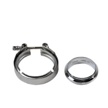 Load image into Gallery viewer, Granatelli 4.0in Aluminum Mating Male to Female Flanges w/V-Band Clamp/O-Ring Seal Granatelli Motor Sports