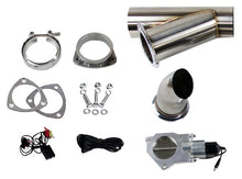 Load image into Gallery viewer, Granatelli 2.25in Stainless Steel Electronic Exhaust Cutout Granatelli Motor Sports
