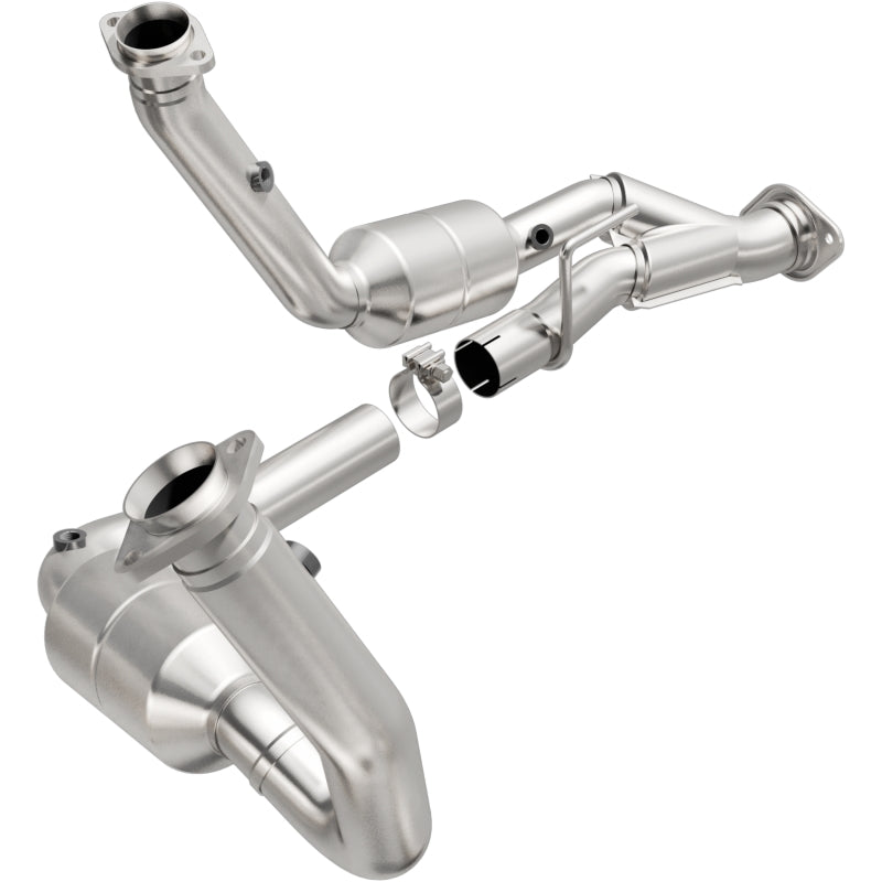 Close up MagnaFlow high-load metallic catalytic converters