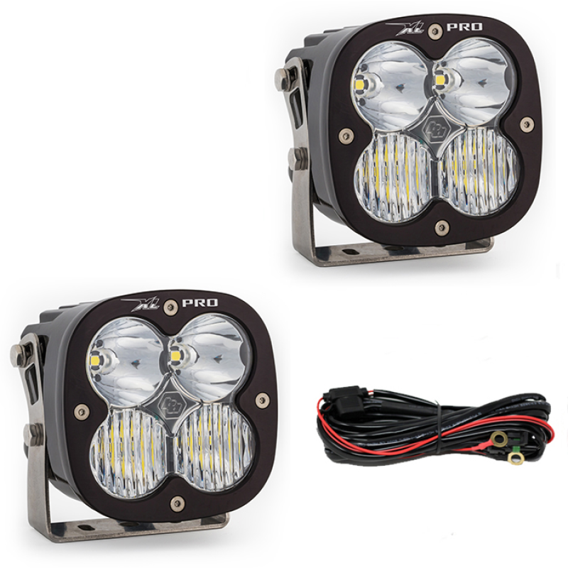 Baja Designs Jeep JL/JT Rubicon Steel Bumper LED Light Kit XL Pro Baja Designs