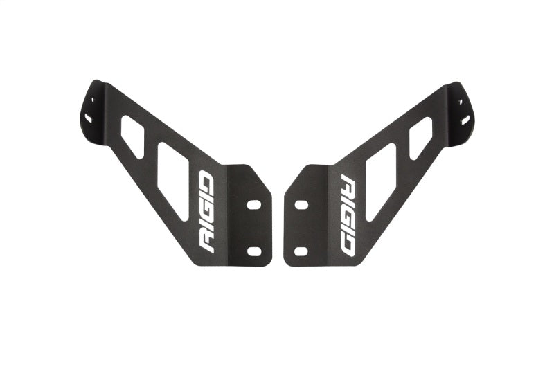 Rigid Industries 2018 Jeep JL - Hood Mount Kit - Mounts 20in Adapt Series-Light Mounts-Rigid Industries