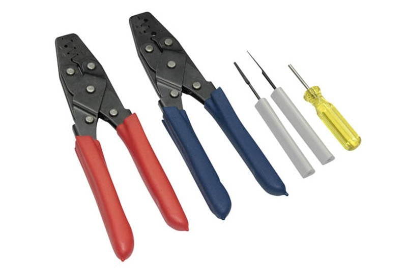 Haltech Dual Crimper Set - Includes 3 Pin Removal Tools Haltech