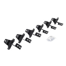 Load image into Gallery viewer, Go Rhino 18-22 Jeep Wrangler JLU 4DR Mounting Brackets (V-Series V3/RB10 Slim/RB20 Slim) - Tex. Blk Go Rhino