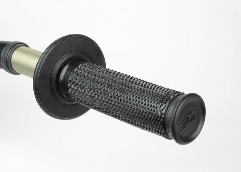 Renthal Ultra-Tacky Dual Compound Grips Tapered 1/2 Waffle - Black - Black Ops Auto Works