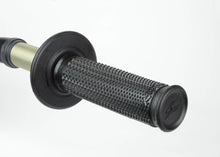 Load image into Gallery viewer, Renthal Ultra-Tacky Dual Compound Grips Tapered 1/2 Waffle - Black - Black Ops Auto Works