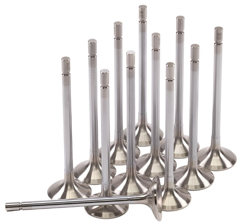 GSC P-D Nissan VR30DDTT 28.5mm Head STD 97.5mm Long Super Alloy Exhaust Valve - Set of 12 GSC Power Division