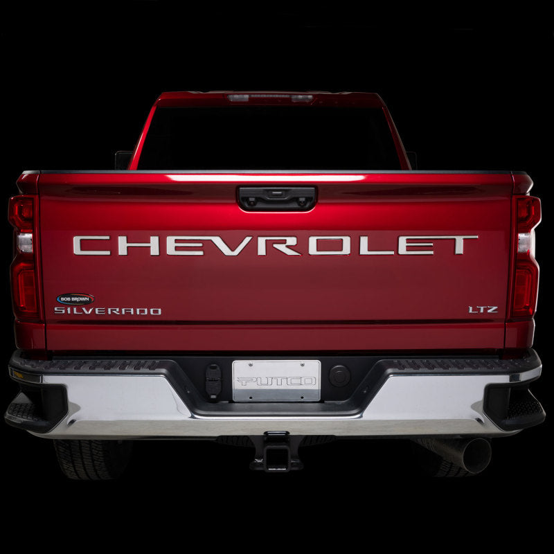 Putco 2020 Chevy Silv 2500/3500 - SS Tailgate Letters CHEVROLET - Stamped Version Chevrolet Letters Putco