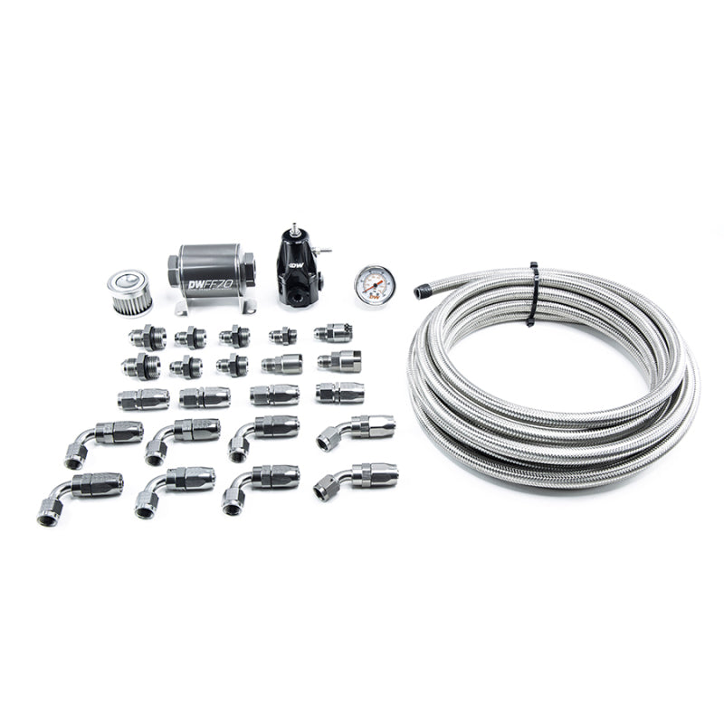 DeatschWerks 10-15 Chevy Camaro X2 Series Pump Module -6AN CPE Plumbing Kit-Fuel Pumps-DeatschWerks