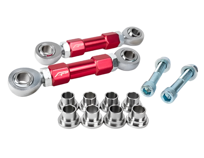 Agency Power 17-19 Can-Am Maverick X3 X RS DS RC Rear Adjustable Sway Bar Links - Red Agency Power