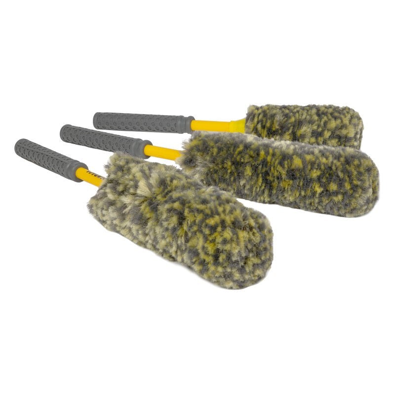 Chemical Guys Rimpaca Ultimate Wheel Brush Set - 3 Pcs Chemical Guys