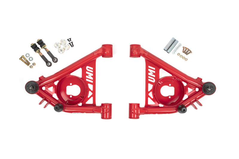 UMI Performance 82-92 F-Body 78-88 G-Body S10 Tubular Front Lower A-Arms Poly UMI Performance