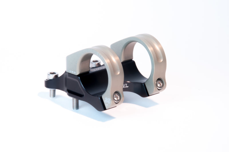 Renthal Integra 35 Handlebar Clamp 50 mm./ +10 Rise - Black Ops Auto Works