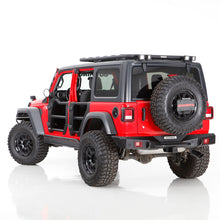 Load image into Gallery viewer, Go Rhino 08-22 Jeep Wrangler JL/JLU Body Mount Spare Tire Carrier - Tex. Blk Go Rhino