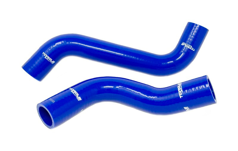 Torque Solution 2022+ Subaru WRX Silicone Radiator Hose Kit - Blue-Radiator Hoses-Torque Solution
