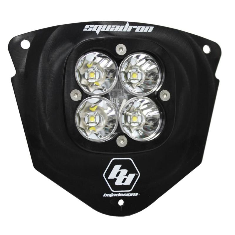 Baja Designs 05-07 KTM Headlight Kit DC Black Squadron Sport-Light Bars & Cubes-Baja Designs