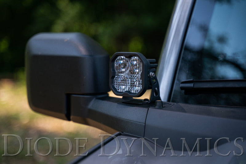Diode Dynamics 2021 Ford Bronco SS3 LED Ditch Light Kit - Pro White Combo-Light Accessories and Wiring-Diode Dynamics-691025930863-