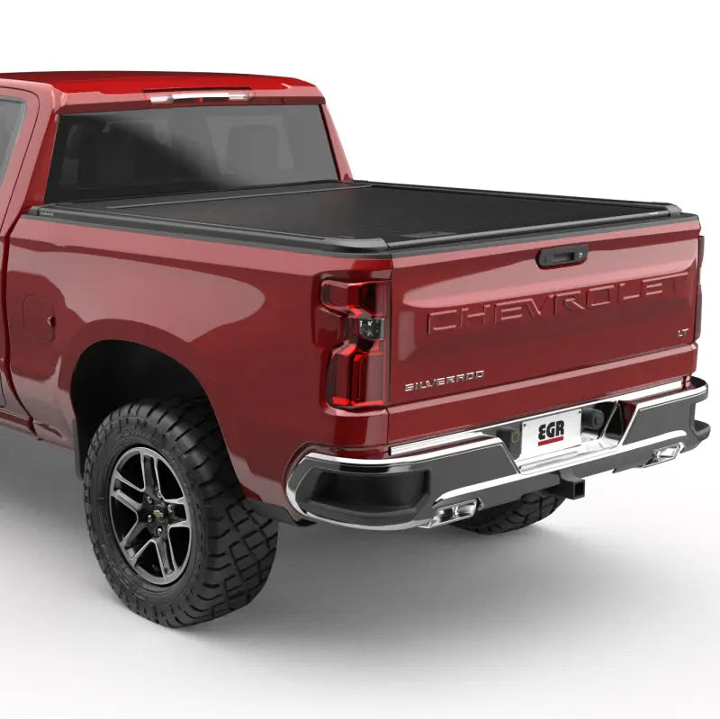 EGR RollTrac Manual Retractable Bed Cover Chevy 1500 Short Box EGR